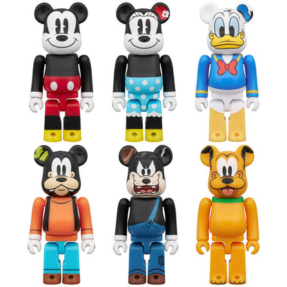 BE@RBRICK Mickey Mouse Friends Blind Box Figure | Random Single Box