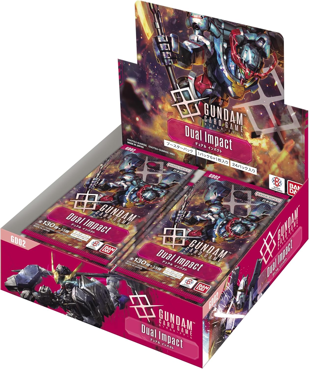 Gundam Card Game Dual Impact GD02 Japanese Booster Box