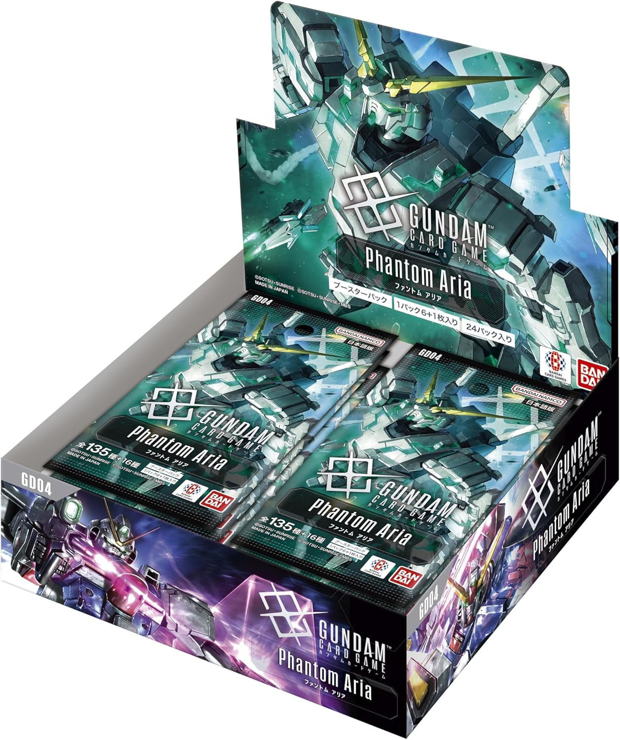 Gundam Card Game Phantom Aria GD04 Japanese Booster Box