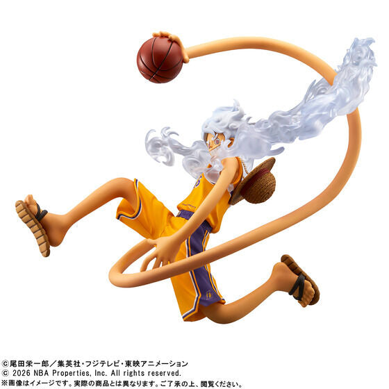 Banpresto Monkey D. Luffy One Piece x NBA Collaboration Master Stars Piece Figure (Multi Team Variants) - PRE-ORDER