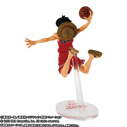 Banpresto Monkey D. Luffy One Piece x NBA Collaboration Master Stars Piece Figure (Multi Team Variants) - PRE-ORDER