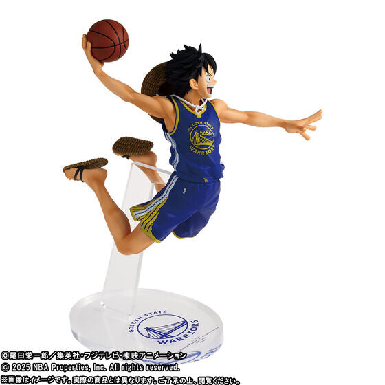 Banpresto Monkey D. Luffy One Piece x NBA Collaboration Master Stars Piece Figure (Multi Team Variants) - PRE-ORDER