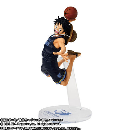 Banpresto Monkey D. Luffy One Piece x NBA Collaboration Master Stars Piece Figure (Multi Team Variants) - PRE-ORDER