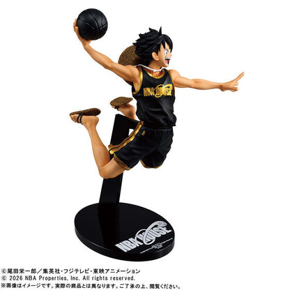 Banpresto Monkey D. Luffy One Piece x NBA Collaboration Master Stars Piece Figure (Multi Team Variants) - PRE-ORDER