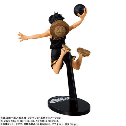 Banpresto Monkey D. Luffy One Piece x NBA Collaboration Master Stars Piece Figure (Multi Team Variants) - PRE-ORDER