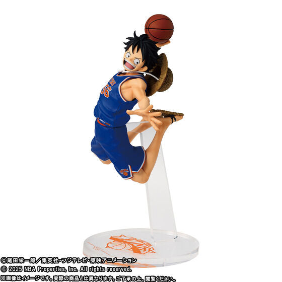 Banpresto Monkey D. Luffy One Piece x NBA Collaboration Master Stars Piece Figure (Multi Team Variants) - PRE-ORDER