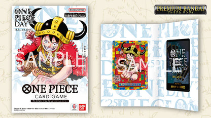 One Piece Day 2025 Promo Card Set – Monkey D. Luffy P-110 + DON!! Card (JP Exclusive)