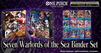 One Piece Card Game Seven Warlords of the Sea Binder Set English